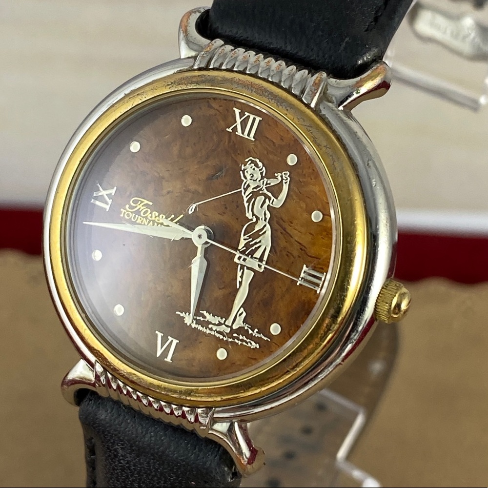 Vintage Fossil Golf Tournament Ladies Watch